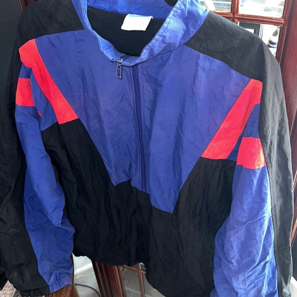 Vintage Cheetah Mervyns windbreaker jacket XL